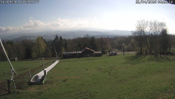 Spodní část sjezdovky