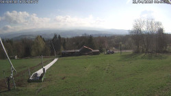 Spodní část sjezdovky