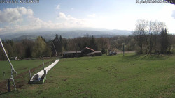 Spodní část sjezdovky