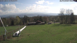 Spodní část sjezdovky