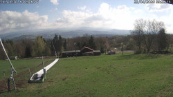 Spodní část sjezdovky