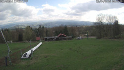 Spodní část sjezdovky