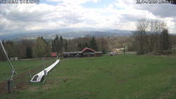 Spodní část sjezdovky