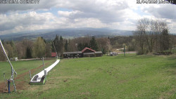 Spodní část sjezdovky