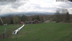 Spodní část sjezdovky