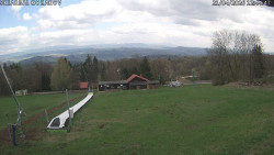 Spodní část sjezdovky