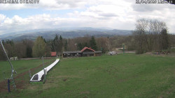 Spodní část sjezdovky