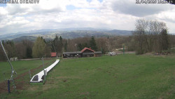 Spodní část sjezdovky