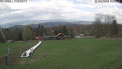 Spodní část sjezdovky