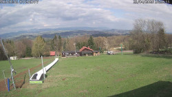 Spodní část sjezdovky