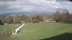 Spodní část sjezdovky