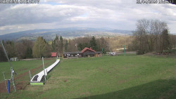 Spodní část sjezdovky