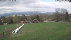 Spodní část sjezdovky