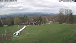 Spodní část sjezdovky