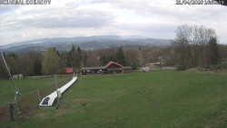 Spodní část sjezdovky