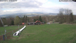 Spodní část sjezdovky