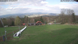 Spodní část sjezdovky