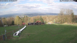 Spodní část sjezdovky