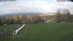 Spodní část sjezdovky