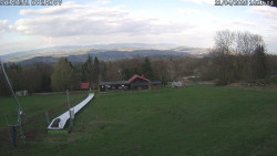 Spodní část sjezdovky