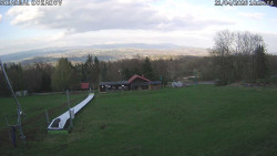 Spodní část sjezdovky