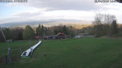 Spodní část sjezdovky