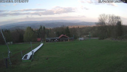 Spodní část sjezdovky