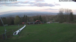 Spodní část sjezdovky