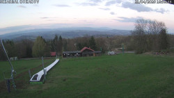 Spodní část sjezdovky