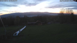 Spodní část sjezdovky