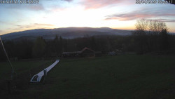 Spodní část sjezdovky