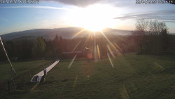 Spodní část sjezdovky