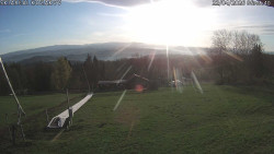 Spodní část sjezdovky