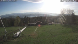 Spodní část sjezdovky