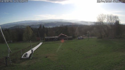 Spodní část sjezdovky