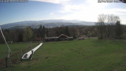 Spodní část sjezdovky