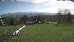 Spodní část sjezdovky