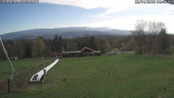 Spodní část sjezdovky