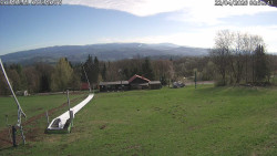 Spodní část sjezdovky