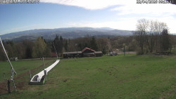 Spodní část sjezdovky