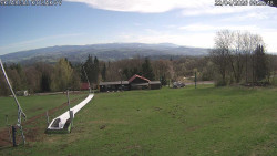 Spodní část sjezdovky