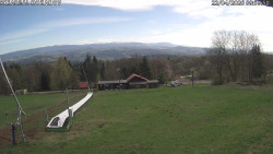 Spodní část sjezdovky