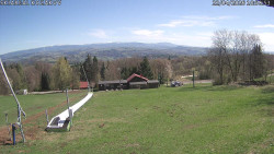 Spodní část sjezdovky