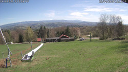 Spodní část sjezdovky