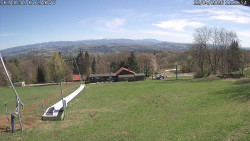 Spodní část sjezdovky