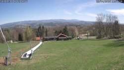 Spodní část sjezdovky