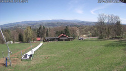 Spodní část sjezdovky