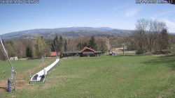 Spodní část sjezdovky