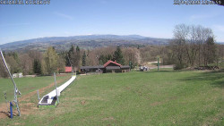 Spodní část sjezdovky