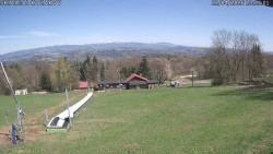 Spodní část sjezdovky